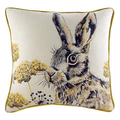 Evans Lichfield Elwood Hare Polyester gefülltes Kissen, Multi, 50 x 50cm von Evans Lichfield