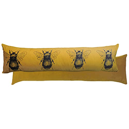 Evans Lichfield Gold Bee Zugluft, Polyester, 92 x 23 cm von Evans Lichfield
