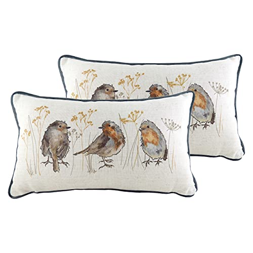 Evans Lichfield Oakwood Robin Twin Pack Polyester gefüllte Kissen, Multi, 30 x 50cm, 2 Evans Lichfield Oakwood Robin Twin Pack Polyester gefüllte Kissen, Multi, 30 x 50cm, 2 von Evans Lichfield