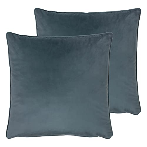 Evans Lichfield Opulenz-Twin Pack-Feder-gefüllte Kissen, Polyester, Benzin, 55 x 55cm, 2 Evans Lichfield Opulenz-Twin Pack-Feder-gefüllte Kissen, Polyester, Benzin, 55 x 55cm, 2 von Evans Lichfield