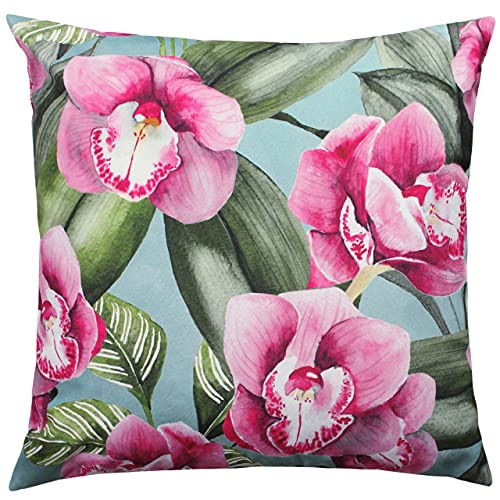 Evans Lichfield Orchideen im Freien Kissenbezug, Entenei, 43 x 43cm Evans Lichfield Orchideen im Freien Kissenbezug, Entenei, 43 x 43cm von Evans Lichfield