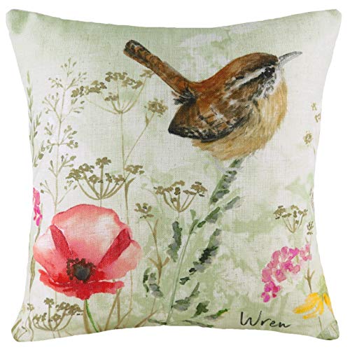 Evans Lichfield Wren Polyester gefülltes Kissen, Multi, 43 x 43cm von Evans Lichfield