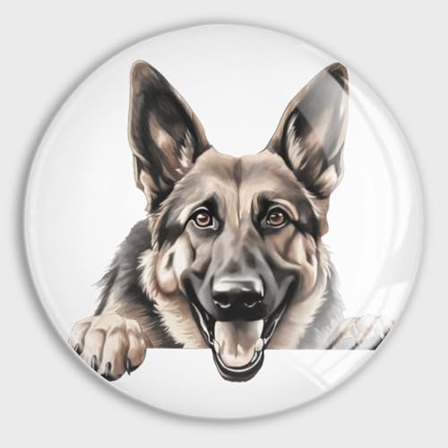 Evans1nism Kühlschrankmagnete mit Schäferhund, kleine Glasmagnete, Hund, Tier, Kühlschrankmagnet, Hundebesitzer, Geschenk, bunte dekorative Magnete für den Kühlschrank, niedliche Dekoration für Evans1nism Kühlschrankmagnete mit Schäferhund, kleine Glasmagnete, Hund, Tier, Kühlschrankmagnet, Hundebesitzer, Geschenk, bunte dekorative Magnete für den Kühlschrank, niedliche Dekoration für von Evans1nism