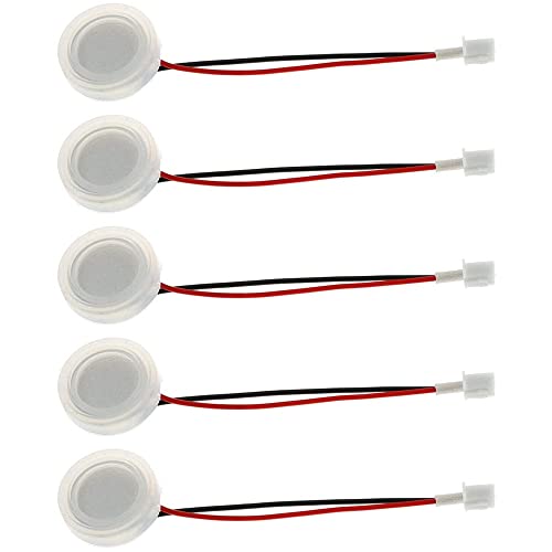 Evarbuild 5 StüCk 20Mm 1,7Mhz Ultraschall Nebel Fogger Keramik Scheiben mit Draht und Dichtung Luftbefeuchter Luft ZubehöR von Evarbuild