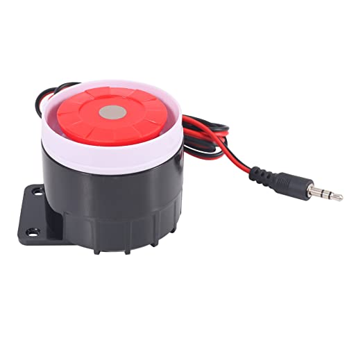 Evarbuild Sirene Kabelalarm für den Haussicherheitsalarm, 120 dB, 12 V von Evarbuild