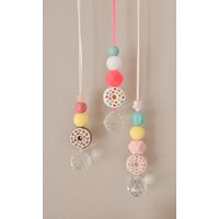 Schwebender Sonnenfänger Bunt/Farbenfroh Dounat Suncatcher Geschenkidee Sonnenkristall Frühlingsdeko Wanddeko Fensterdeko von EvasDecoArt