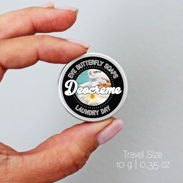 Eve Butterfly Soaps Deocreme "Laundry Day" - 100% natürlich und vegan von Eve Butterfly Soaps