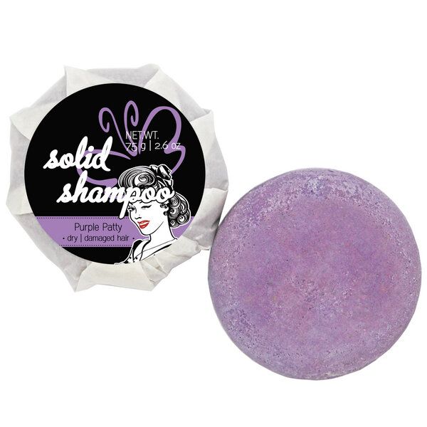 Eve Butterfly Soaps Festes Shampoo "Purple Patty" von Eve Butterfly Soaps
