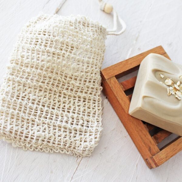 Eve Butterfly Soaps Seifensäckchen aus Sisal mit Kordel von Eve Butterfly Soaps