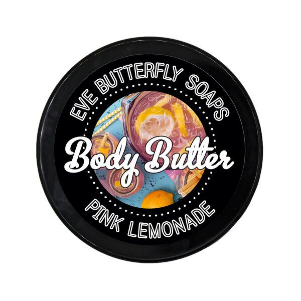 Eve Butterfly Soaps Shea Body Butter "Pink Lemonade" von Eve Butterfly Soaps
