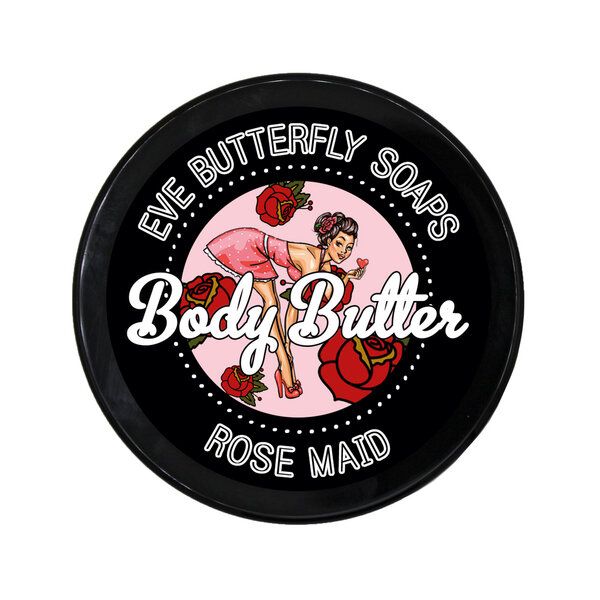 Eve Butterfly Soaps Shea Body Butter "Rose Maid" von Eve Butterfly Soaps