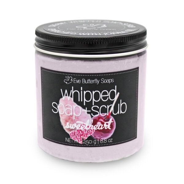Eve Butterfly Soaps Whipped Soap+Scrub "Sweetheart" von Eve Butterfly Soaps