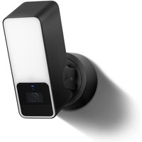 Eve 10ECA8101 Smarte Flutlichtkamera Outdoor (HomeKit), schwarz-weiß von Eve Systems