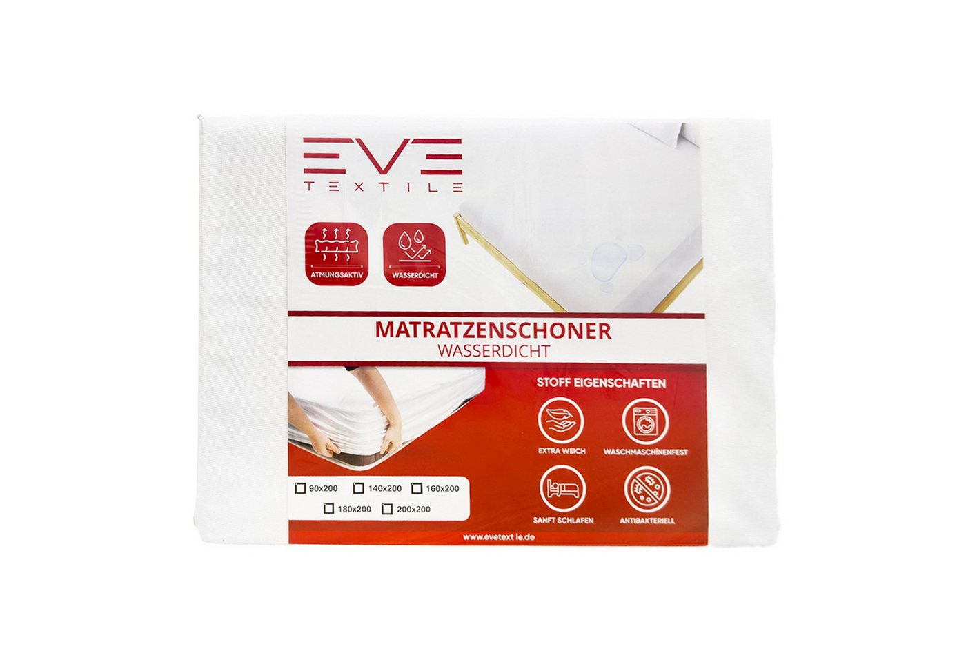 Matratzenschoner Wasserdichter Matratzenschoner Eve Textile GmbH Matratzenschoner Wasserdichter Matratzenschoner Eve Textile GmbH von Eve Textile GmbH