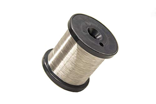 25 Meter Nickel Draht Ø 0.16mm Ni 99.9% Element 28 Rein Metall Ni200 Heizdraht Wickeldraht von Evek