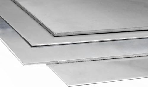 Alublech 10mm 3.3535 Aluminiumblech Alu Platten AlMg3 150x250mm individueller Zuschnitt möglich von Evek