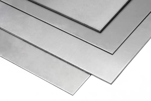 Alublech 3mm 3.3535 Aluminiumblech Alu Platten AlMg3 Zuschnitt nach Maß 250x250mm von Evek