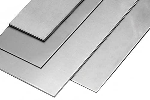 Edelstahl Flachstange 316L 1.4404 Blechstreifen 60x4mm Streifen Zuschnitt 250mm von Evek