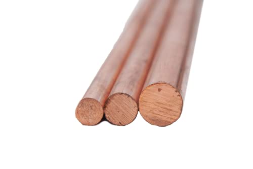 Kupfer stange 2.0090 2.5mm Cu-ETP Rundstange Stab 0.2 Meter Kupfer stange 2.0090 2.5mm Cu-ETP Rundstange Stab 0.2 Meter von Evek