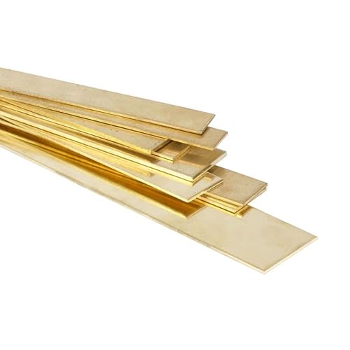Messing Flachstange 25x1mm Zuschnitt Streifen 500mm von Evek
