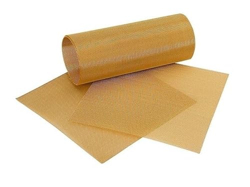 Messing gewebe 60 Mesh (0.15mm Größe Draht) x 300mm CuZn36 CW507L Gitter 0.2 Meter von Evek