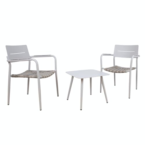 Evelekt AS Balcony Set COCORA Table, 2 Chairs, Taupe Evelekt AS Balcony Set COCORA Table, 2 Chairs, Taupe von Evelekt AS