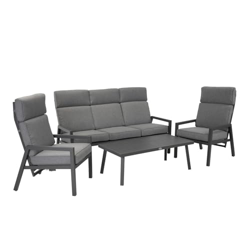 Evelekt AS Garden Furniture Set Casper Table, Sofa, 2 Chairs Evelekt AS Garden Furniture Set Casper Table, Sofa, 2 Chairs von Evelekt AS