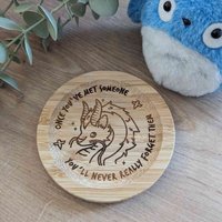 Bambus Untersetzer - Fanart Studio Ghibli Süß Und Kawaii 9 cm Bambus Untersetzer - Fanart Studio Ghibli Süß Und Kawaii 9 cm von EvelynCosplay