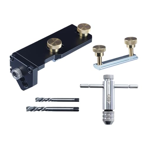 Evember Aluminium-Extrusionsbohrvorrichtung, Aluminiumprofil-Möbel, präziser Positionierungsschneider, professioneller Gewindeschneider, Geländer für Fertigung, Installation, Kabel, Holzbearbeitung von Evember