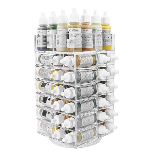 Evemodel 1 Set Modell Farbflasche Organizer Flaschenhalter Tabletop Farben Aufbewahrung (Regal) von Evemodel