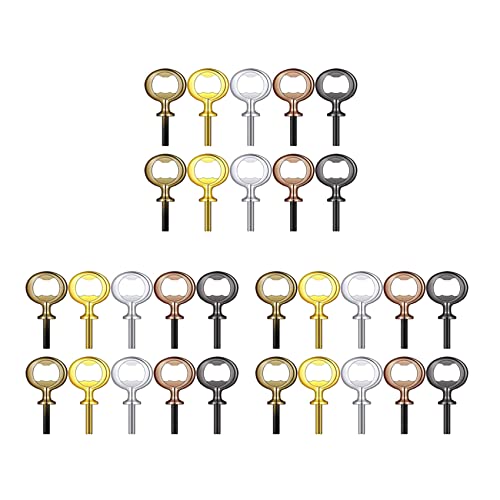 Evenden 30 Stücke Metall FlaschenöFfner Rohlinge Edelstahl FlaschenöFfner Einsätze Satz Gewinde BieröFfner Hardware Evenden 30 Stücke Metall FlaschenöFfner Rohlinge Edelstahl FlaschenöFfner Einsätze Satz Gewinde BieröFfner Hardware von Evenden
