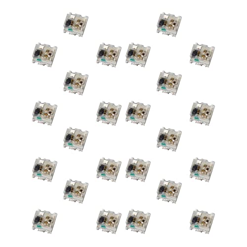 Evenden 400 Stück WS2812 2020 LED-Chip 4-Poliger Mini-Weißer PCB-Adressierbarer Digitaler RGB-Vollfarb-LED-Chip DC5V für LED-Streifenbildschirm, 750072021 von Evenden
