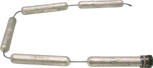 Magnesiumanode Opferanode Stabanode Schutzanode Kettenanode Anode mit M8 Anodentyp 9009109-Kettenanode-3/4"-800mm von Evenes