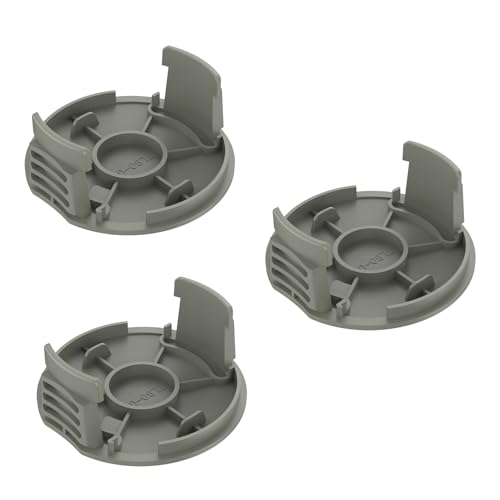 EVENLINKICS Spulenabdeckung für Bosch F016F05320 Abdeckung，Kompatibel mit Bosch rasentrimmer ersatzteile；Kompatibel mit Bosch EasyGrassCut 18,23,26,18-26,18-230,18-260 Rasentrimmer（3 Trimmerabdeckung） von Evenlinkics