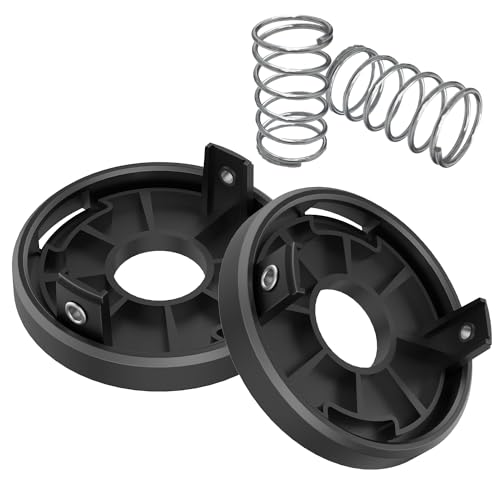 EVENLINKICS Spulenabdeckung mit Feder,Kompatibel mit Einhell CE-CT 36/30 LI E SOLO,Austauschbar Original Einhell-Ersatz — TLE-01-1 (2 Trimmerabdeckung+2 Feder) von Evenlinkics
