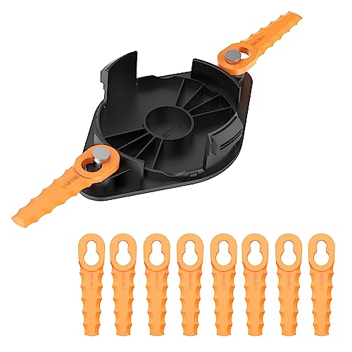 Evenlinkics Trimmer Kunststoff Klingen Kopf,Kompatibel mit Black Decker GL280, GLC2500, GLC1423L, GLC1825N，Can Replace AF1003ZP，AF-100-32P Ersatzspulen. von Evenlinkics