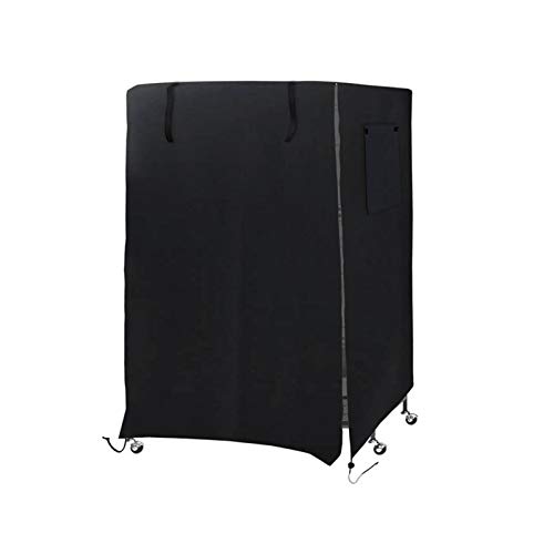 Evenlyao Vogelkäfig-Abdeckung, Extra Groß, Schutz für Vogelkäfige im Freien, Lichtblockierung für ungestörten Schlaf, Schwarz, Wasserfest von Evenlyao