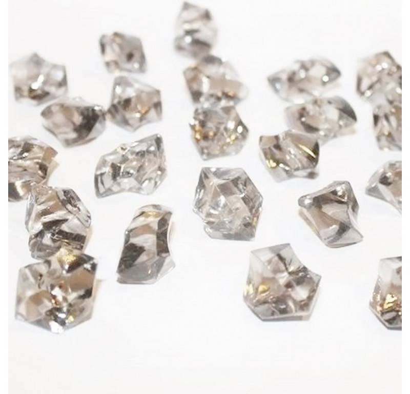 Event Kauf Streudeko 40 Dekosteine Rohkristall/Eis Optik, ca. 2 cm, Streudeko von Event Kauf