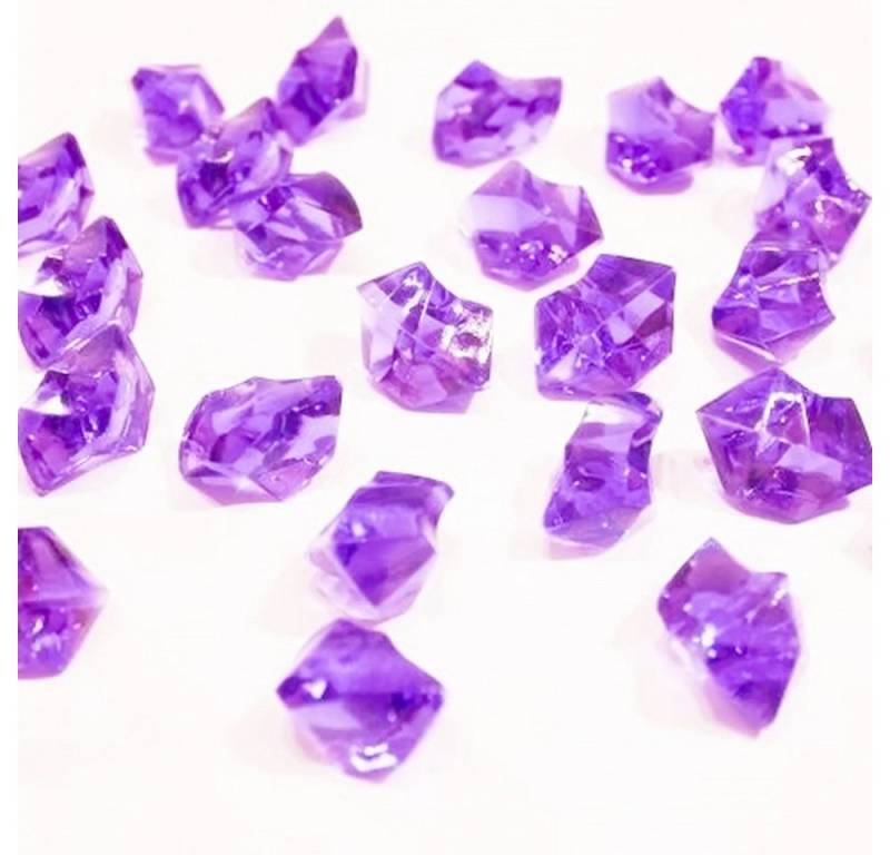 Event Kauf Streudeko 40 Dekosteine Rohkristall/Eis Optik, ca. 2 cm, Streudeko von Event Kauf