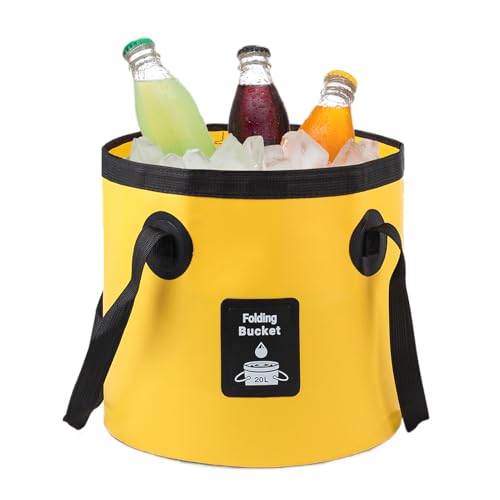 Eventerde Faltbarer Wassereimer, Wasserbehälter für Garten und Pflanzen, 12/20 L Große Kapazität Faltbarer Eimer Mit Griff Für Küche, Autowäsche, Angeln, Garten Eventerde Faltbarer Wassereimer, Wasserbehälter für Garten und Pflanzen, 12/20 L Große Kapazität Faltbarer Eimer Mit Griff Für Küche, Autowäsche, Angeln, Garten von Eventerde