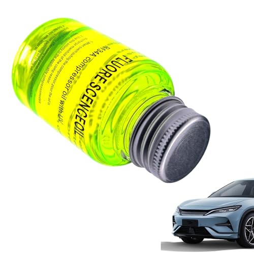 Eventerde Fluoreszierendes Leckerkennungsöl Für Kfz-Klimaanlagen,Leckdetektor Öl Für Auto Klimaanlagen - Zum Aufspuren Von Kältemittellecks von Eventerde