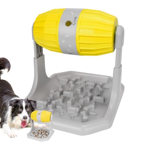 Eventerde Futternapf für Hunde, Puzzle, interaktives langsames Fressen, interaktiv, Spielzeug für das tägliche Spiel, Haus, Wohnzimmer, Innenbereich, Katze, Kätzchen von Eventerde