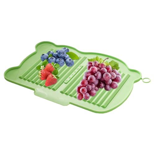 Eventerde Geschirrtrocknungsmatte | Silikon Untersetzer Matte für Küche,Wiederverwendbare Abtropfmatte Für Geschirr Besteck Obst von Eventerde