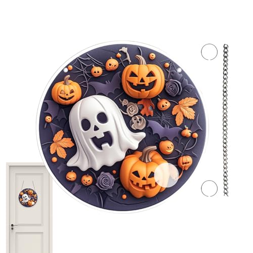 Eventerde Horror Dekorationsschild Für Haustür - Rundes Acrylschilder Halloween | Gothic Festdekoration Hängbar Deko Für Schlafzimmer Vordach Wand Landhausstil Kamin Fenster Eventerde Horror Dekorationsschild Für Haustür - Rundes Acrylschilder Halloween | Gothic Festdekoration Hängbar Deko Für Schlafzimmer Vordach Wand Landhausstil Kamin Fenster von Eventerde