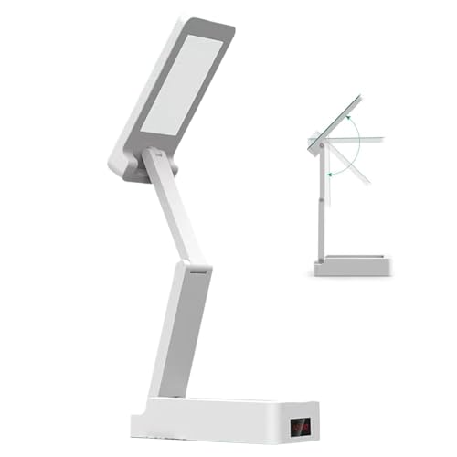 Eventerde Schreibtischlampe | Klappbare Moderne Tischlampe Nachttischleuchte - Dimmbar In 3 Stufen Wiederaufladbar Augenschonend Leselicht Für Wohnzimmer Studentenzimmer Küche Eventerde Schreibtischlampe | Klappbare Moderne Tischlampe Nachttischleuchte - Dimmbar In 3 Stufen Wiederaufladbar Augenschonend Leselicht Für Wohnzimmer Studentenzimmer Küche von Eventerde
