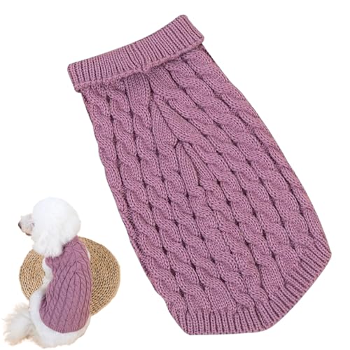Eventerde Welpenpullover,Warmer Strickpullover Für Katzen | Weicher Leichter Tierpulli Für Welpen Kätzchen Mädchen von Eventerde