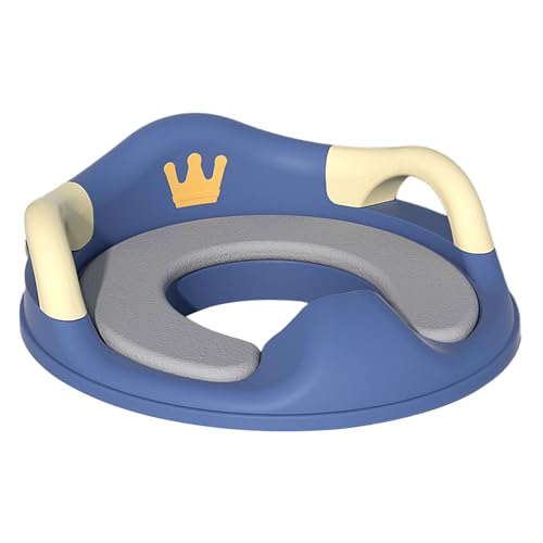 Kinder Toilettensitz WC Sitz Mit Griff Kissen Rückenlehne Für Baby 1 Bis 8 Jahre 37x34x10cm Integrierter Spritzschutz 7.5cm Abnehmbarer Töpfchentrainer Töpfchentraining Rückenlehne Für Runde Toilette Kinder Toilettensitz WC Sitz Mit Griff Kissen Rückenlehne Für Baby 1 Bis 8 Jahre 37x34x10cm Integrierter Spritzschutz 7.5cm Abnehmbarer Töpfchentrainer Töpfchentraining Rückenlehne Für Runde Toilette von Eventerde