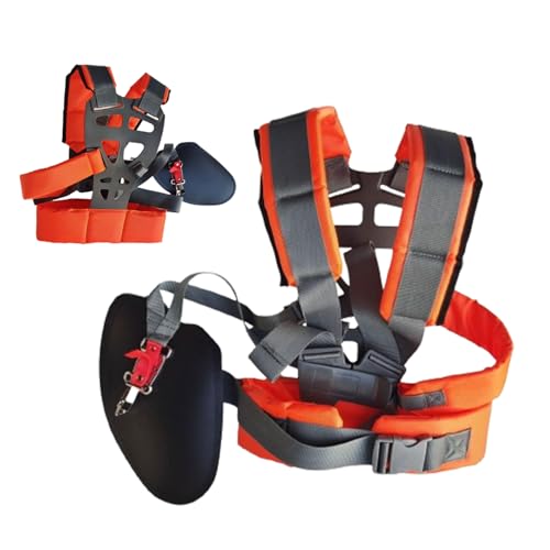 Tragegurt Motorsense Schultergurt Freischneider Mit Doppelte Schulter Gurt Freischneider Oxford Stoff Nylon Verstellbarer Schulterriemen Trimmer Schultergurt Für Motorsense Rasentrimmer von Eventerde