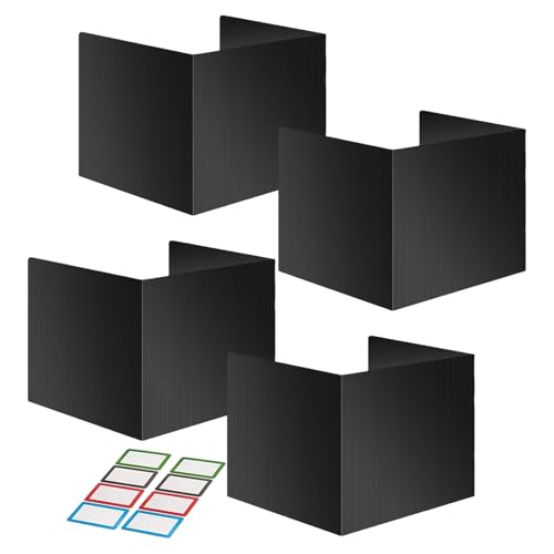 Trennwand Für Schreibtisch 4 Stück Faltbare Sichtschutz Schreibtisch Mit Aufkleber 44x34cm Tragbarer Papier Schreibtischteiler U Förmiger Trennwand Tisch PP Testteiler Für Klassenzimmer Für Schule Bür Trennwand Für Schreibtisch 4 Stück Faltbare Sichtschutz Schreibtisch Mit Aufkleber 44x34cm Tragbarer Papier Schreibtischteiler U Förmiger Trennwand Tisch PP Testteiler Für Klassenzimmer Für Schule Bür von Eventerde