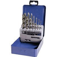 Eventus by Exact 10317 Maschinengewindebohrer-Set 14teilig metrisch Rechtsschneidend DIN 371, DIN 37 von Eventus by Exact